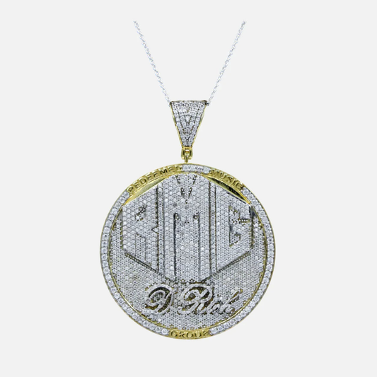 Custom Mossanite Men's Hip Hop Pendant