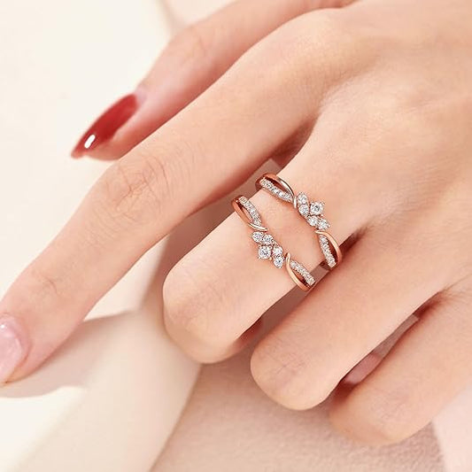 Brilliant Round Cut Diamond Wrap Ring – Perfect for Any Occasion