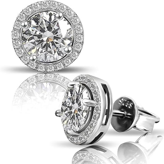 Timeless Elegance: Menβs Round Diamond Studs