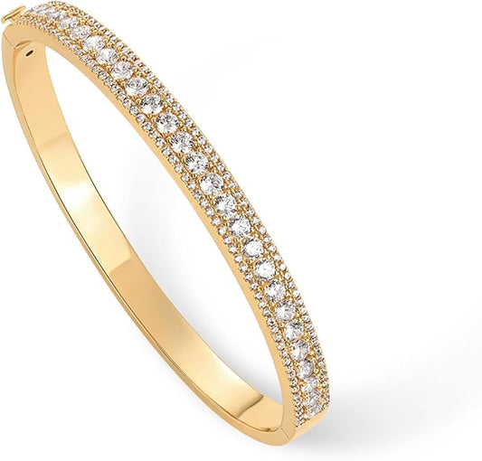 Chic Round Cut Diamond Bracelet – The Ultimate Statement Piece