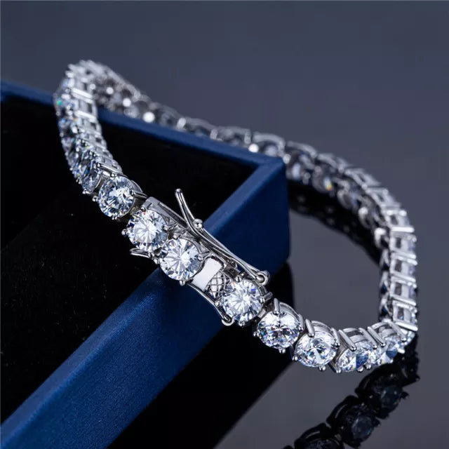 Bracelet | 925 Silver & Moissanite Bracelets Online β BerylCrafts India