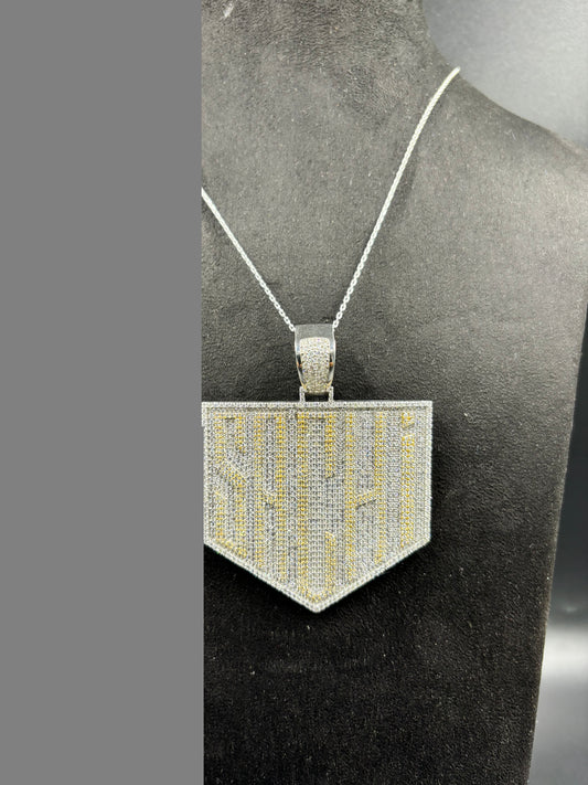 Moissanite Custom Rapper Hip Hop Men's Pendant