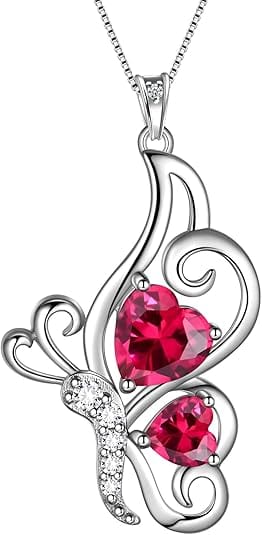 Pink Ruby Butterfly Pendant – A Heartfelt Symbol of Beauty & Strength - Berylcrafts#original_value#Pendant