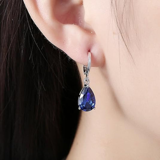 Sophisticated Pear-Cut Tanzanite Earrings for a Glamorous Look