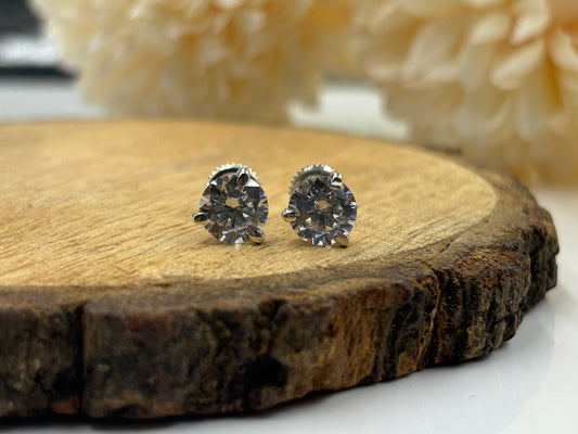 Elegant Round Cut Diamond Stud Earrings for Every Occasion