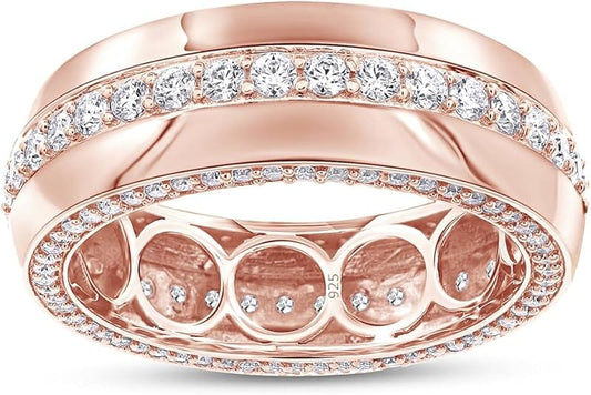 Classic Diamond Band for Men – Sophisticated & Stylish - BerylcraftsClassic Diamond Band for Men – Sophisticated & StylishMen's Ring