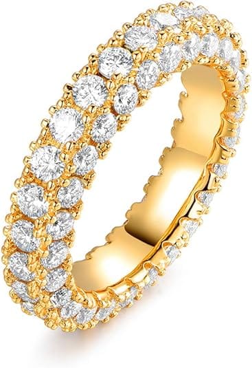 Delicate Round Diamond Band – Effortless Elegance - BerylcraftsDelicate Round Diamond Band – Effortless EleganceWomen's