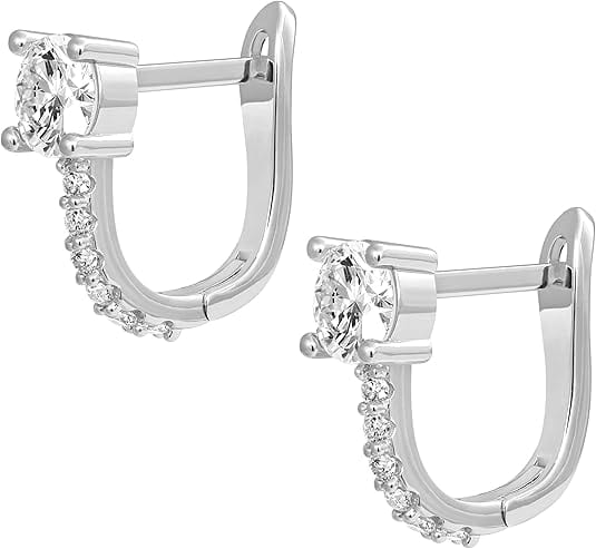 Exquisite Round Cut Diamond Hoops – A Unique Sparkle for Any Occasion - BerylcraftsExquisite Round Cut Diamond Hoops – A Unique Sparkle for Any OccasionWomen's