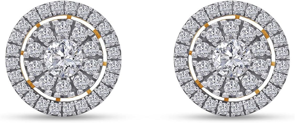 Flawless Round Cut Diamond Studs – High - Quality & Elegant - BerylcraftsFlawless Round Cut Diamond Studs – High - Quality & ElegantWomen's