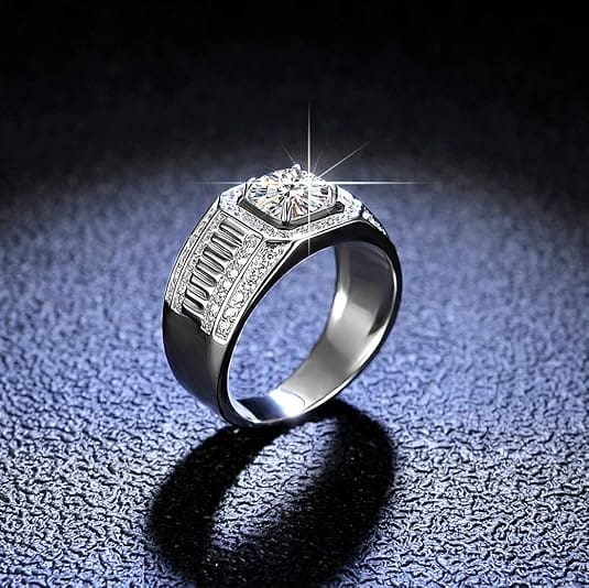 Men’s Designer Diamond Band – A Symbol of Commitment & Style - BerylcraftsMen’s Designer Diamond Band – A Symbol of Commitment & StyleMen's Ring