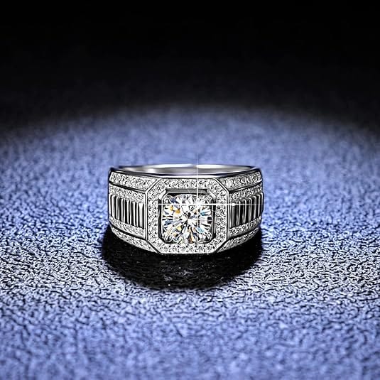 Men’s Designer Diamond Band – A Symbol of Commitment & Style - BerylcraftsMen’s Designer Diamond Band – A Symbol of Commitment & StyleMen's Ring