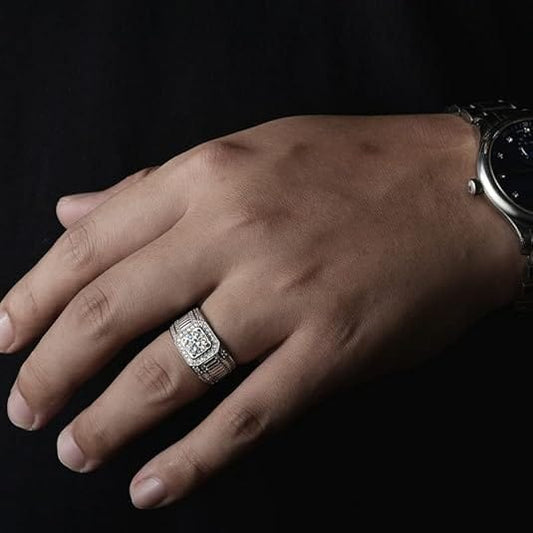 Men’s Designer Diamond Band – A Symbol of Commitment & Style - BerylcraftsMen’s Designer Diamond Band – A Symbol of Commitment & StyleMen's Ring
