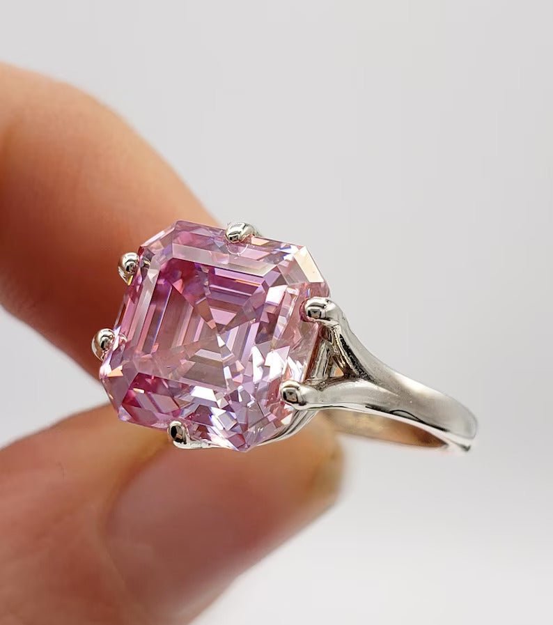 Pink Sapphire & Diamond Engagement Ring – Sophisticated & Stylish - BerylcraftsPink Sapphire & Diamond Engagement Ring – Sophisticated & StylishWomen's Ring