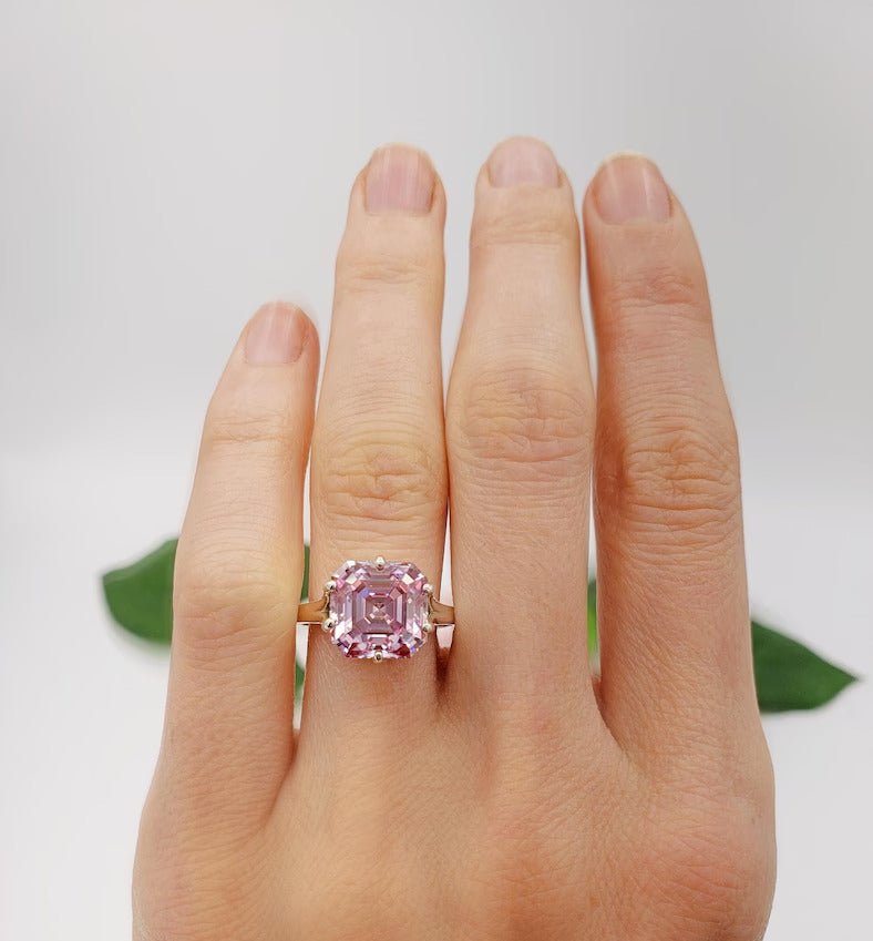 Pink Sapphire & Diamond Engagement Ring – Sophisticated & Stylish - BerylcraftsPink Sapphire & Diamond Engagement Ring – Sophisticated & StylishWomen's Ring